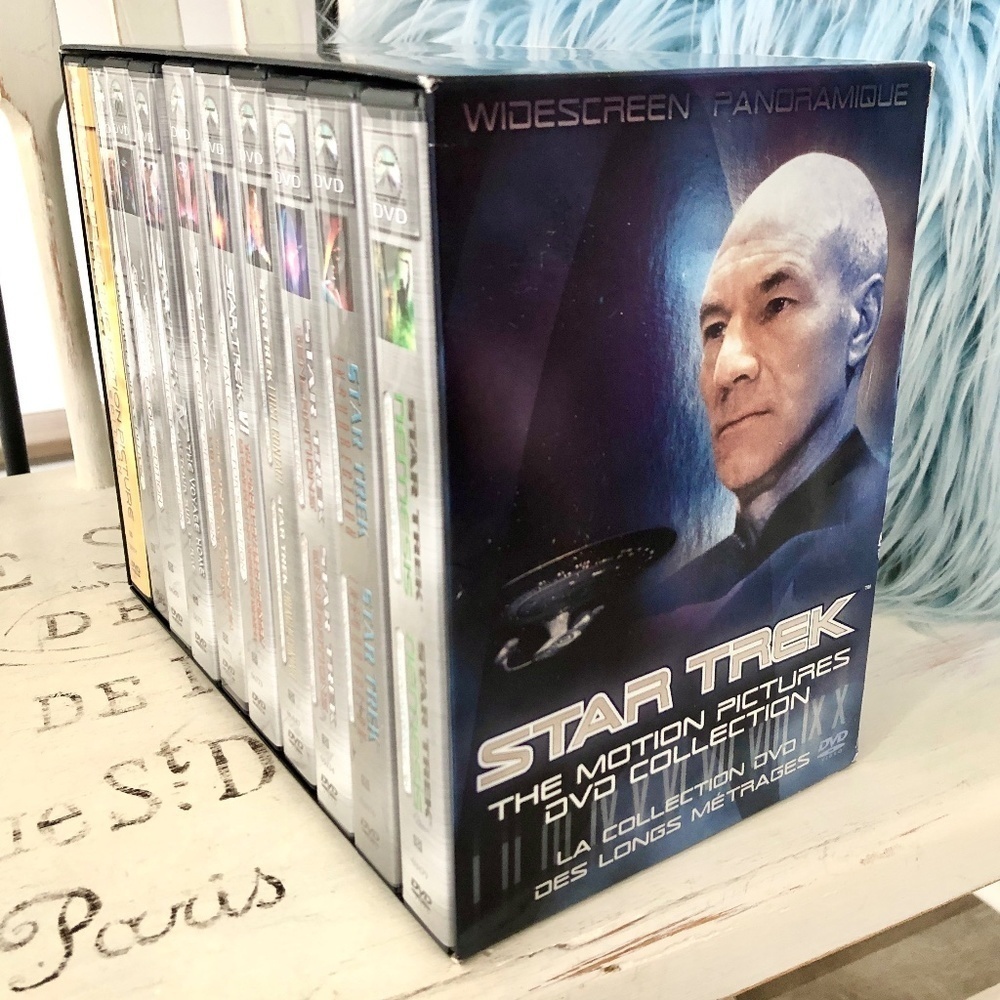 Star Trek, The Motion Pictures, 2005, DVD Collection, Box Set, 10 Movies